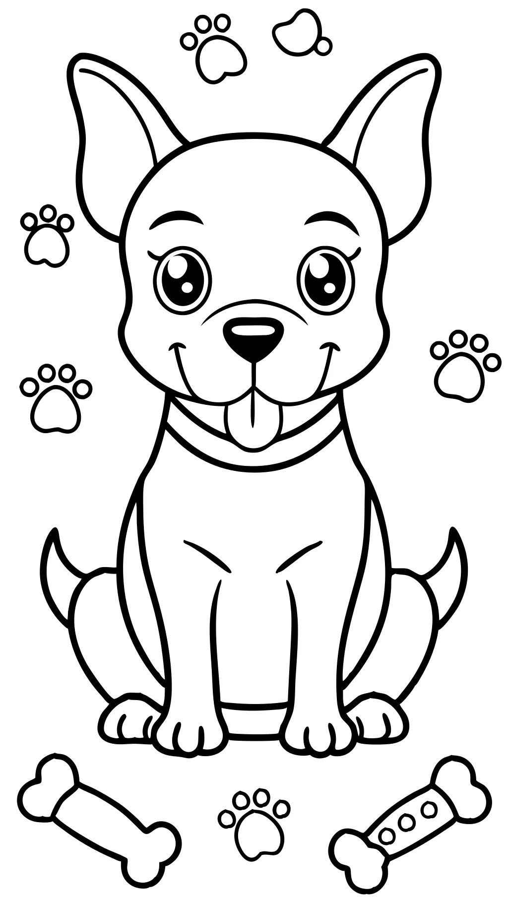 coloring pages of dogs printable